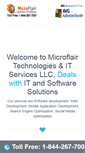 Mobile Screenshot of microflair.com